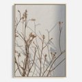 Obraz w ramie 50x70 - Boho gałązki suche - gałązki, suche - rama drewno