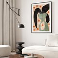 Plakat bez ramy 21x30 - Impresje Boho - abstrakcyjny obraz, plakat