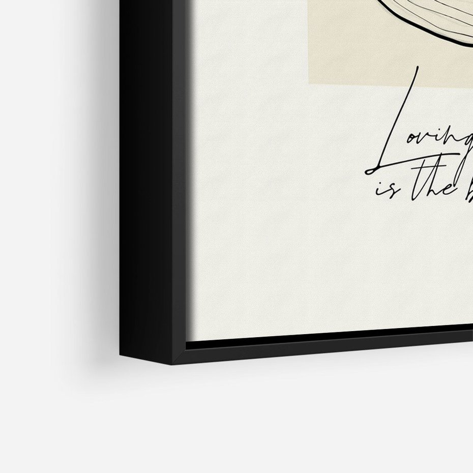 Obraz w ramie 50x70 - Kobieca Moc - nowoczesna sztuka kobieca, plakat - rama czarna