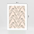 Plakat bez ramy 30x40 - Grafika z Twarzami Greckiej Rzeźby - grafika, plakat