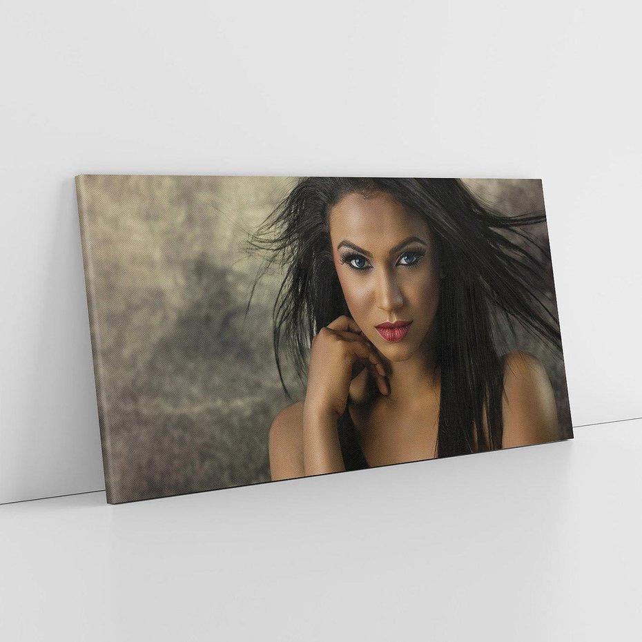 Obraz na płótnie 120x60 - Urok Kobiety - Portret Modelki - kobieta, dziewczyna