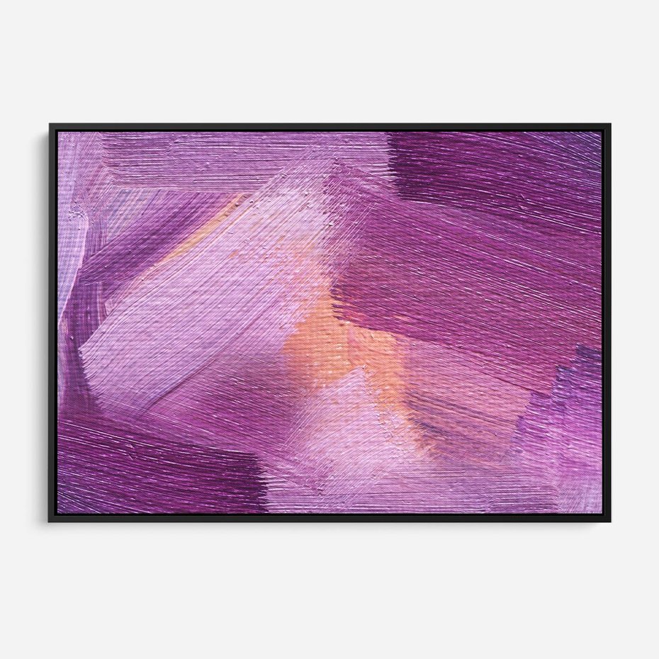 Obraz w ramie 70x50 - Abstrakcyjna gra kolorów - abstrakcja, akwarela - rama czarna