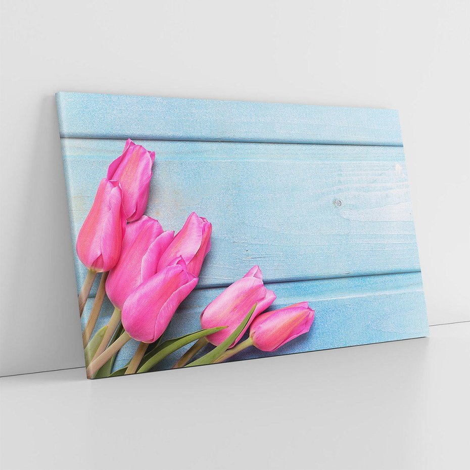 Obraz na płótnie 120x80 - Piękno w pełnym rozkwicie - kwiaty, tulipany