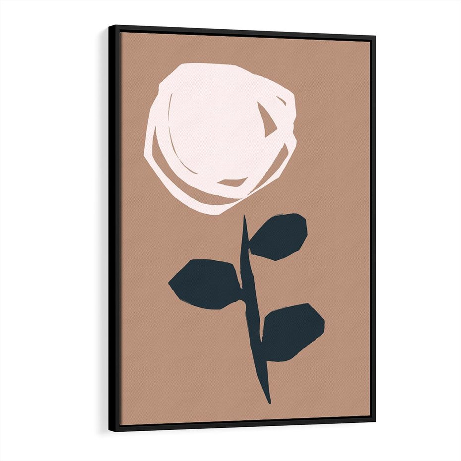 Obraz w ramie 70x100 - Niewytłumaczalne - abstrakcyjny obraz, plakat - rama czarna