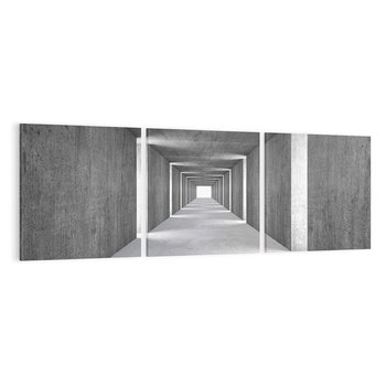 Obraz na płótnie 150x50 - Abstrakcyjna głębia - 3D, tunel