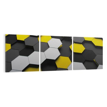 Obraz na płótnie 120x40 - Wymiar abstrakcji - 3D, abstrakcja