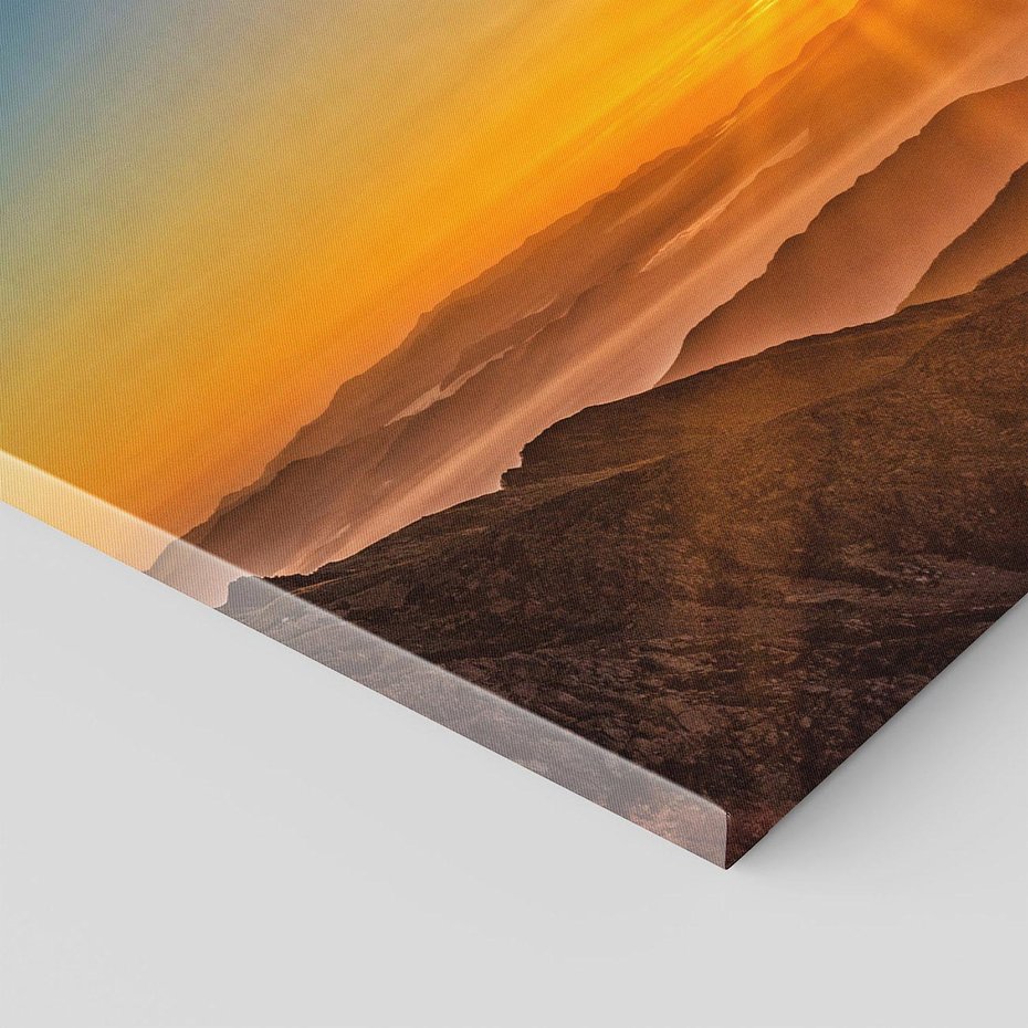 Obraz na płótnie 120x80 - Malownicze góry piękno krajobrazu - góry, krajobraz