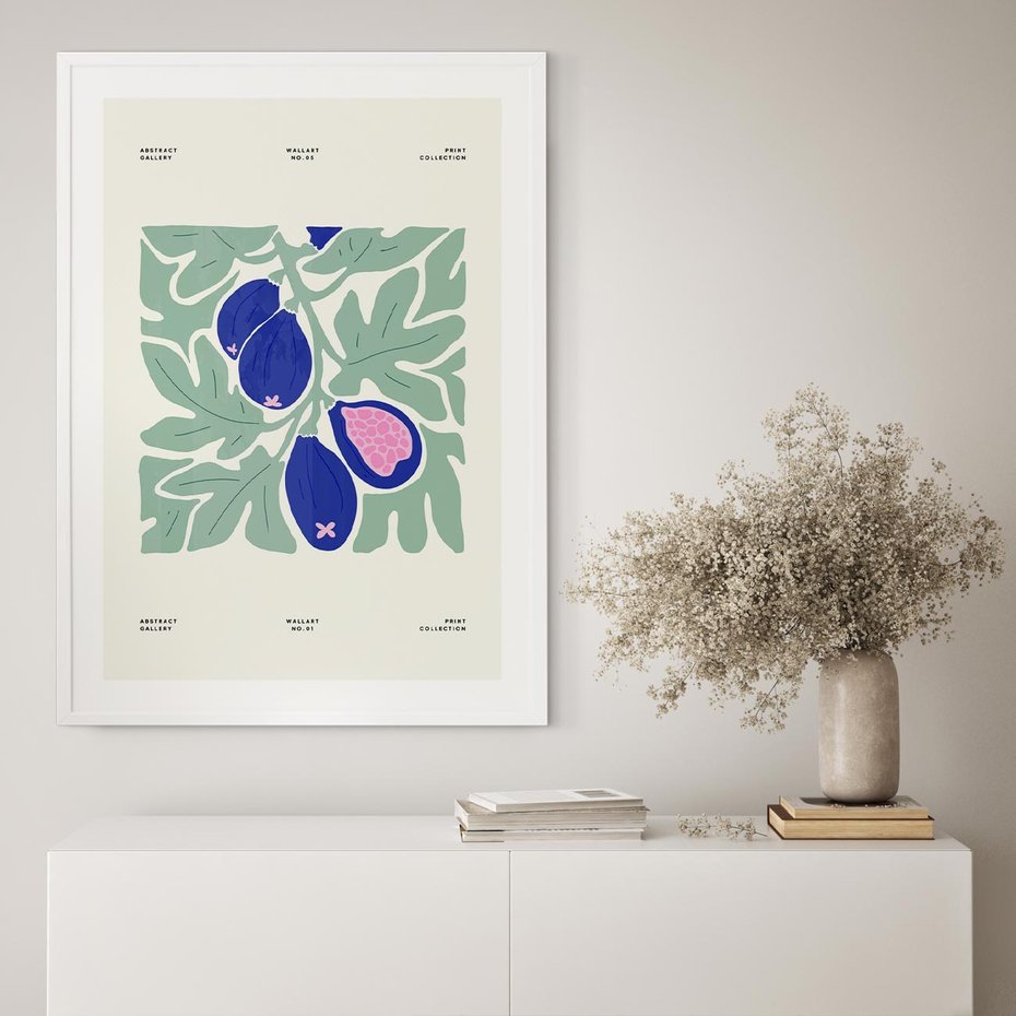 Plakat bez ramy 50x70 - Symfonia Przestrzeni - figi, plakat