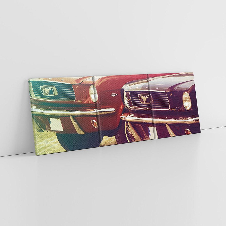 Obraz na płótnie 120x40 - Mustang - Muscle Car Retro - mustang, muscle car
