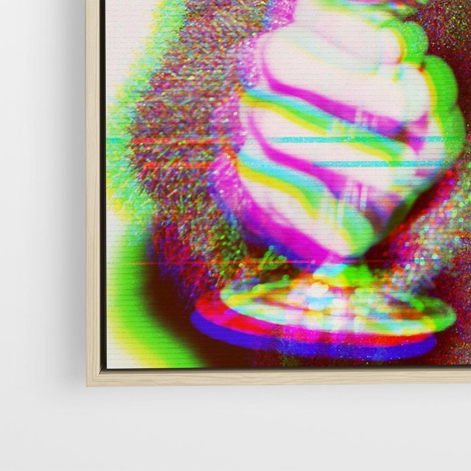 Obraz w ramie 100x70 - Zakochani na Kliszy - zdjecie, stara prześwietlona klisza - rama drewno