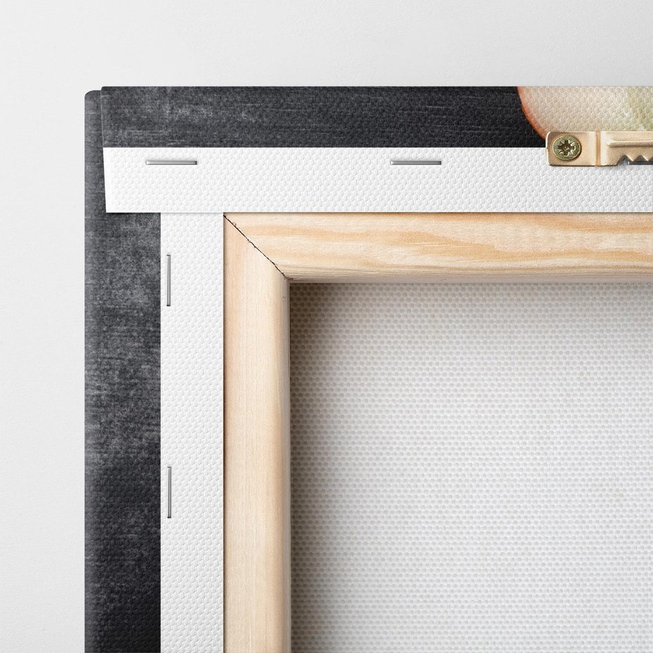 Obraz na płótnie 100x70 - Aromatyczne Inspiracje - cebula, kuchnia