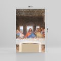 Obraz na płótnie 50x70 - "Ostatnia Wieczerza" (1495-1498) Leonardo da Vinci - Reprodukcja - reprodukcja, obraz na płótnie