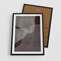 Plakat w ramie 50x70 - Obce Odcienie - mroczny plakat, nowoczesne wnętrza - rama czarna