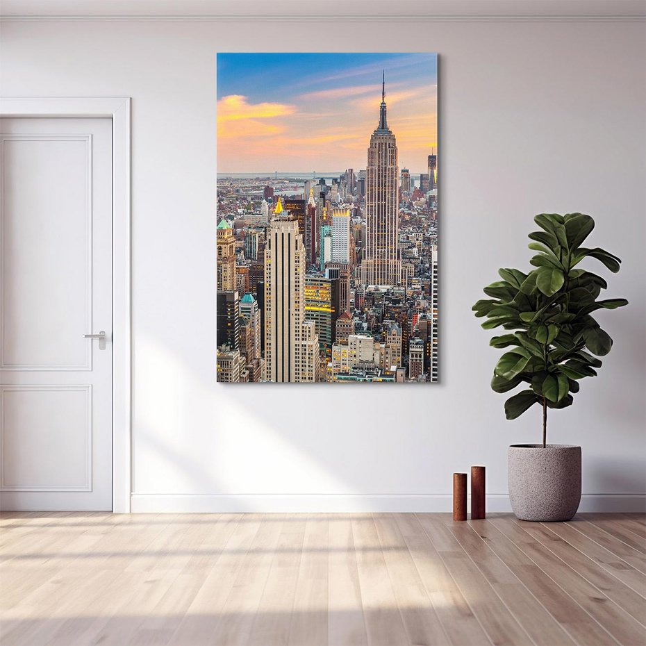 Obraz na płótnie 80x120 - Lawenda: Pachnące pole kwiatów - kwiaty, lawenda