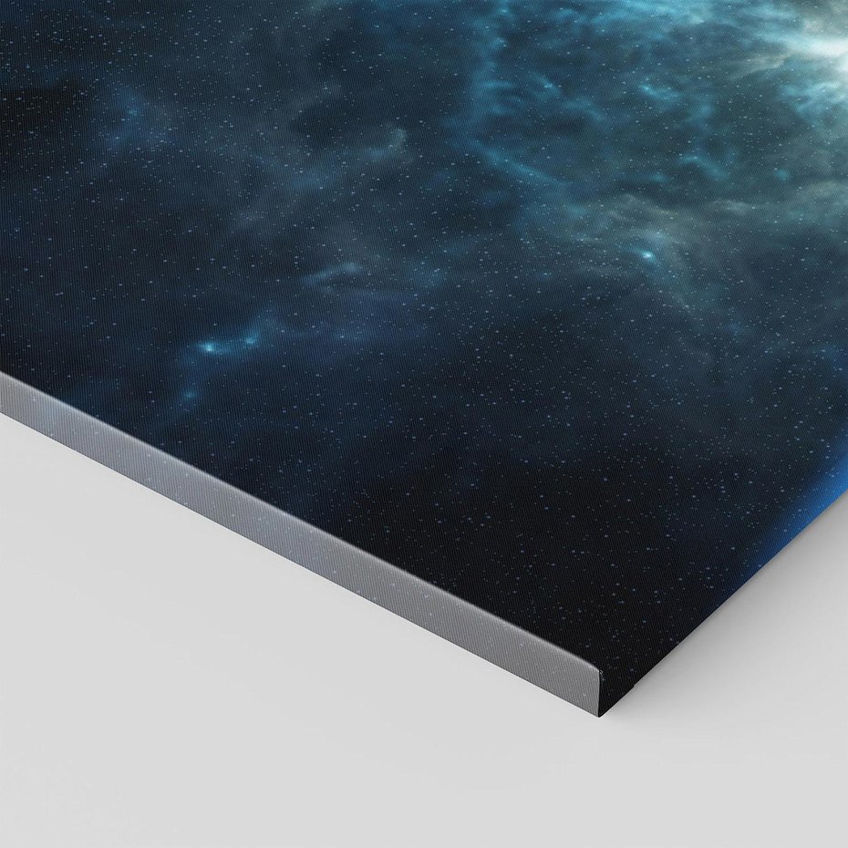 Obraz na płótnie 100x70 - Wędrówka przez galaktyki - ziemia, kosmos