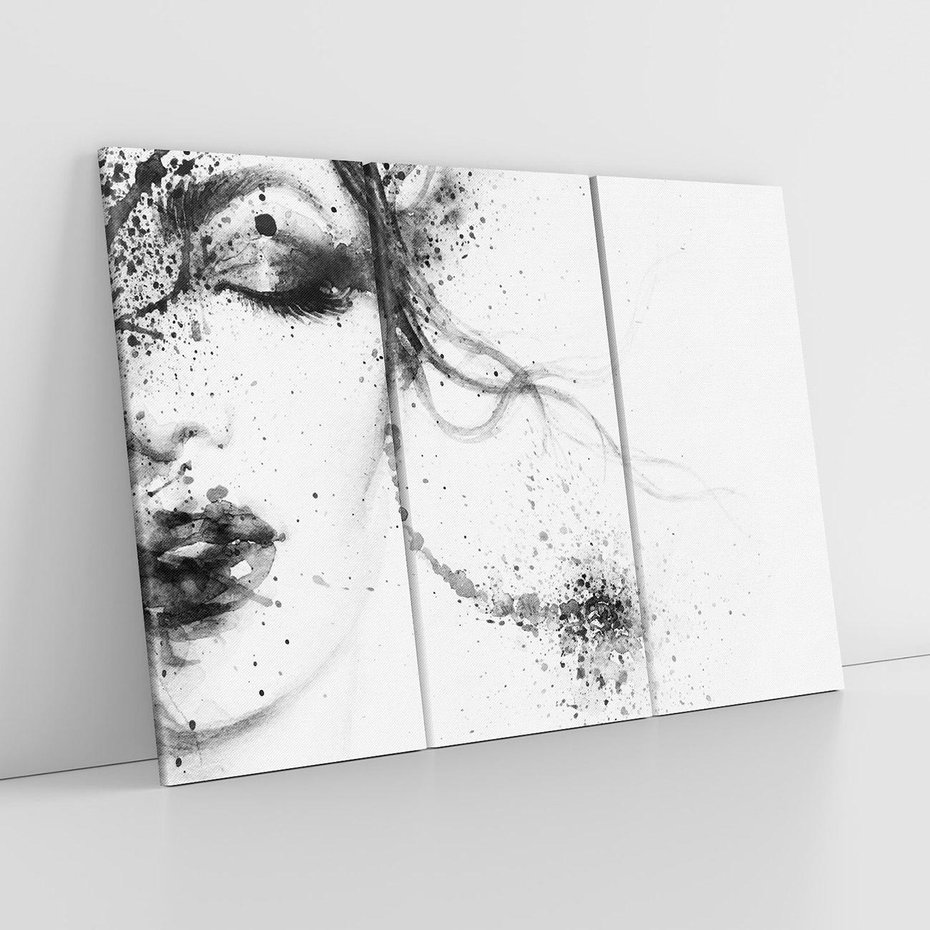 Obraz na płótnie 120x80 - Eksplozja Kolorów - akwarela, abstrakcja