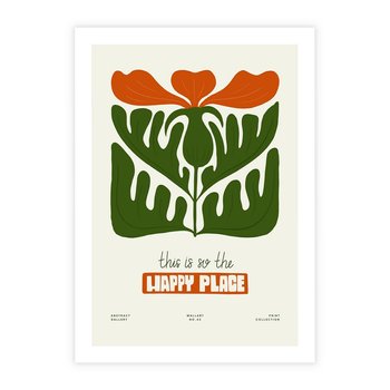 Plakat bez ramy 50x70 - Rozkwitająca Gra - kwiaty, nowoczesny plakat