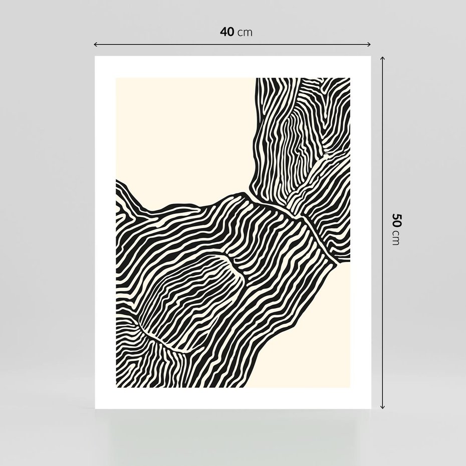 Plakat bez ramy 40x50 - Podróżne Impresje - boho plakat, rycina