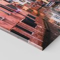 Obraz na płótnie 30x30 - Przejażdżka gondolą przez Wenecję - Wenecja, kanały