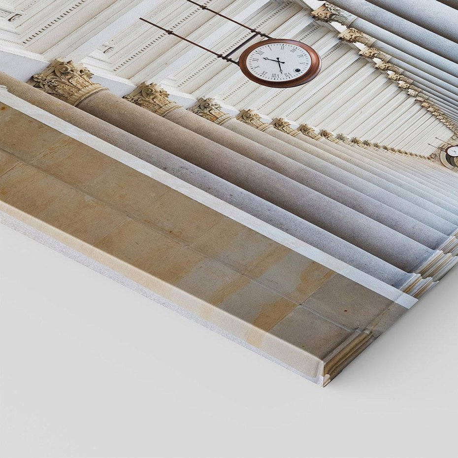 Obraz na płótnie 40x40 - Kolumny Czasu - architektura, kolumny