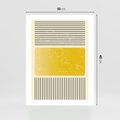 Plakat bez ramy 30x40 - Geometryczna Harmonia - geometria, nowoczesny plakat