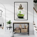 Plakat bez ramy 30x40 - Żywioł Natury - liście, zieleń