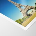 Plakat bez ramy 21x30 - Ikoniczny symbol miasta - wieża, Eiffla