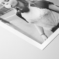 Plakat bez ramy 30x40 - Letnia Młodość - nowoczesna fotografia, czarno biała