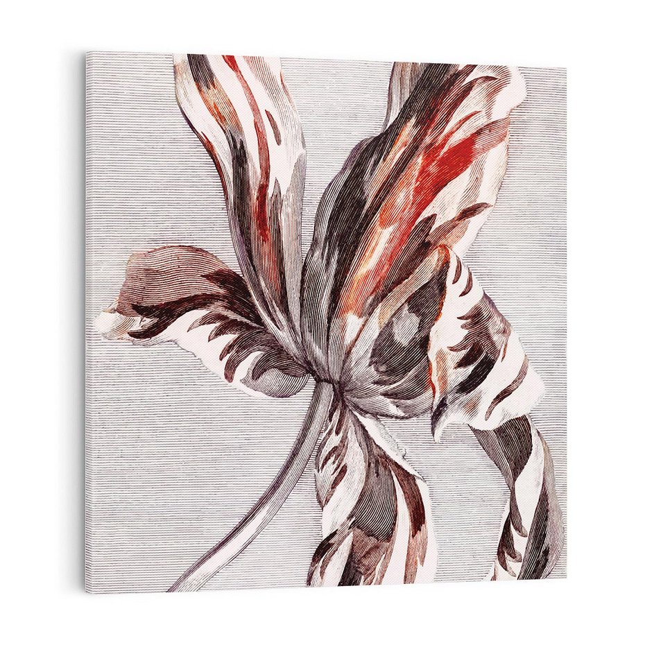 Obraz na płótnie 40x40 - Graficzna Elegancja - nowoczesna sztuka, grafika