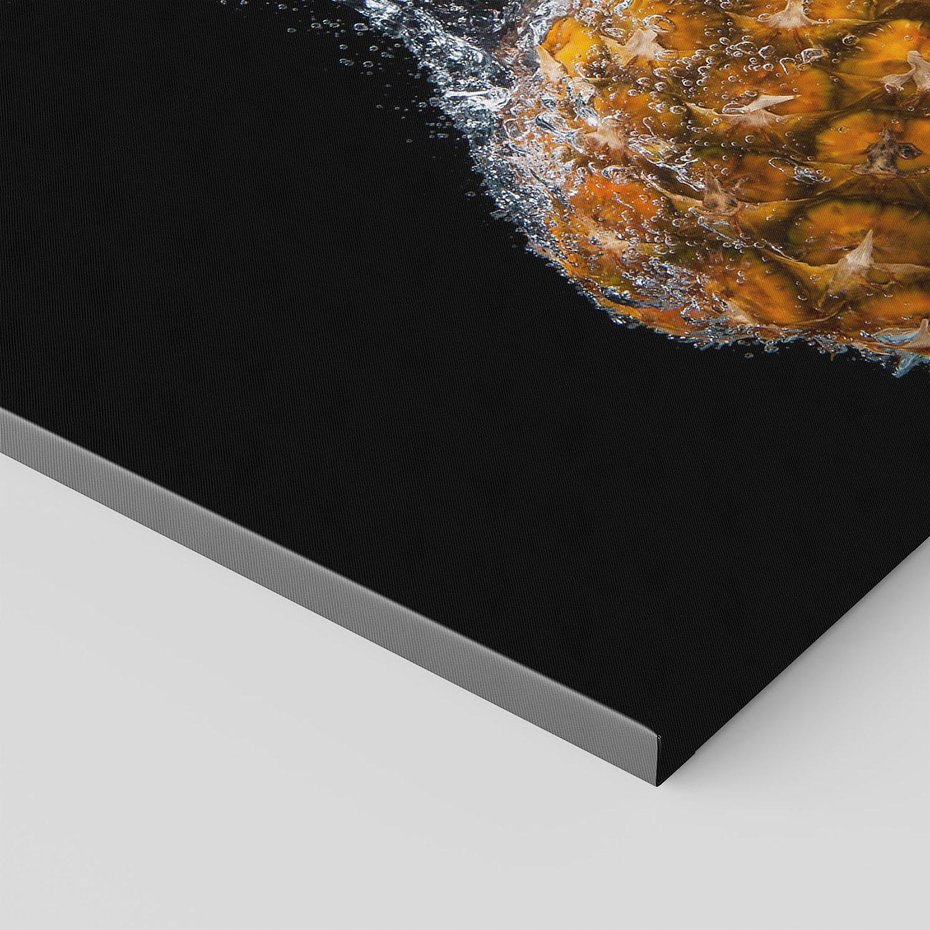 Obraz na płótnie 120x80 - Ananas Egzotyczne Cudo - ananas, owoc