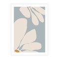 Plakat bez ramy 40x50 - Pastelowe Marzenia Kwiatów - kwiaty, nowoczesne i minimalistyczne