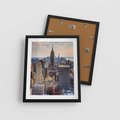 Plakat w ramie 40x50 - Manhattan - Wieżowce Nowego Jorku - Manhattan, Nowy Jork - rama czarna