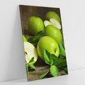 Obraz na płótnie 70x100 - Jabłkowa kolorystyka - jabłka, owoce