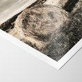 Plakat bez ramy 30x40 - Ciepło Natury - snopki siana, pole