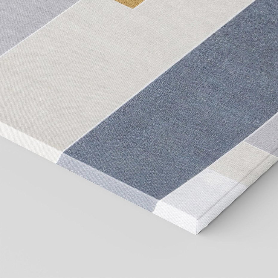 Obraz na płótnie 70x50 - Odbicie wschodzącego jutra - graficzne kształty, geometria