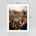 Plakat bez ramy 40x50 - Jesienny Mikrokosmos - suchetrawy, jesienny klimat