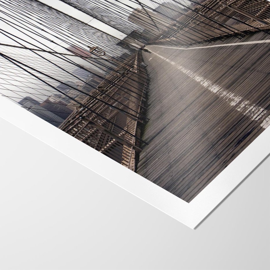 Plakat bez ramy 30x40 - Nowoczesna Linia - most, nowoczesna