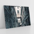 Obraz na płótnie 120x80 - Odkryj tajemnice miasta - uliczka, perspektywa