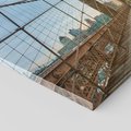 Obraz na płótnie 120x80 - Duch Manhattanu - most, Nowy Jork