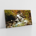 Obraz na płótnie 140x70 - Śpiew Strumienia - strumień, górski