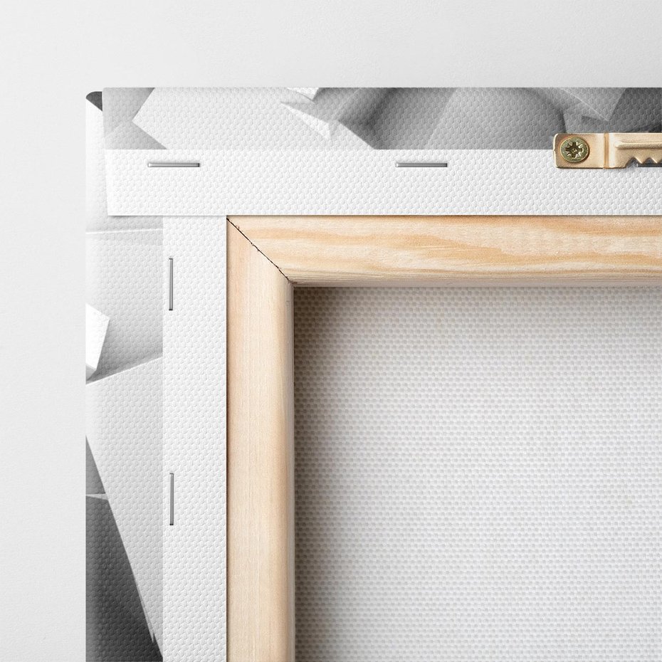 Obraz na płótnie 70x70 - Odkryj niezwykłą formę - 3D, abstrakcja