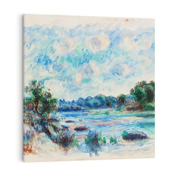 Obraz na płótnie 70x70 - Pejzaż w Pont-Aven (1892), Pierre'a-Auguste Renoir - Reprodukcja - reprodukcja, obraz na płótnie