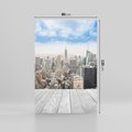 Obraz na płótnie 80x120 - Nowojorska energia miejsca - Nowy Jork, miasto
