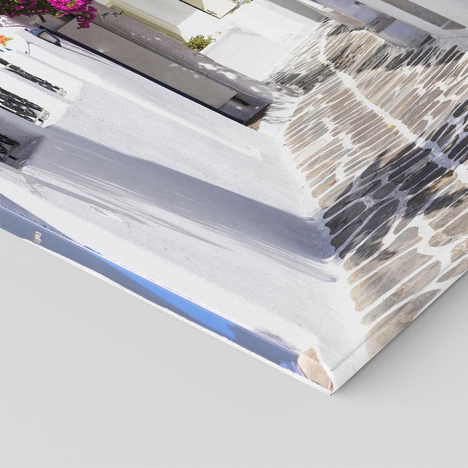 Obraz na płótnie 50x70 - Mroczna Tajemnica - uliczka, perspektywa