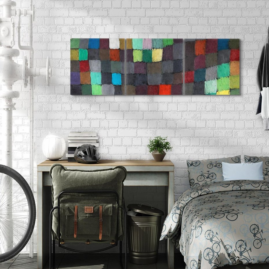 Obraz na płótnie 120x40 - May Picture 1925, Paul Klee - Reprodukcja - reprodukcja, obraz na płótnie