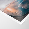 Plakat bez ramy 30x40 - Widok z Góry - fotografia, zdjecie z okna samolotu
