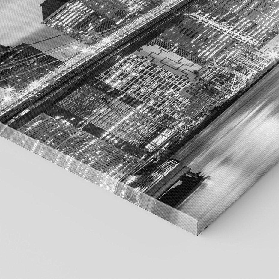 Obraz na płótnie 120x60 - połączenie ikonicznego miasta - most, Nowy Jork