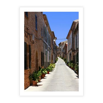 Plakat bez ramy 50x70 - Urok uliczki: perspektywa miasta - uliczka, perspektywa