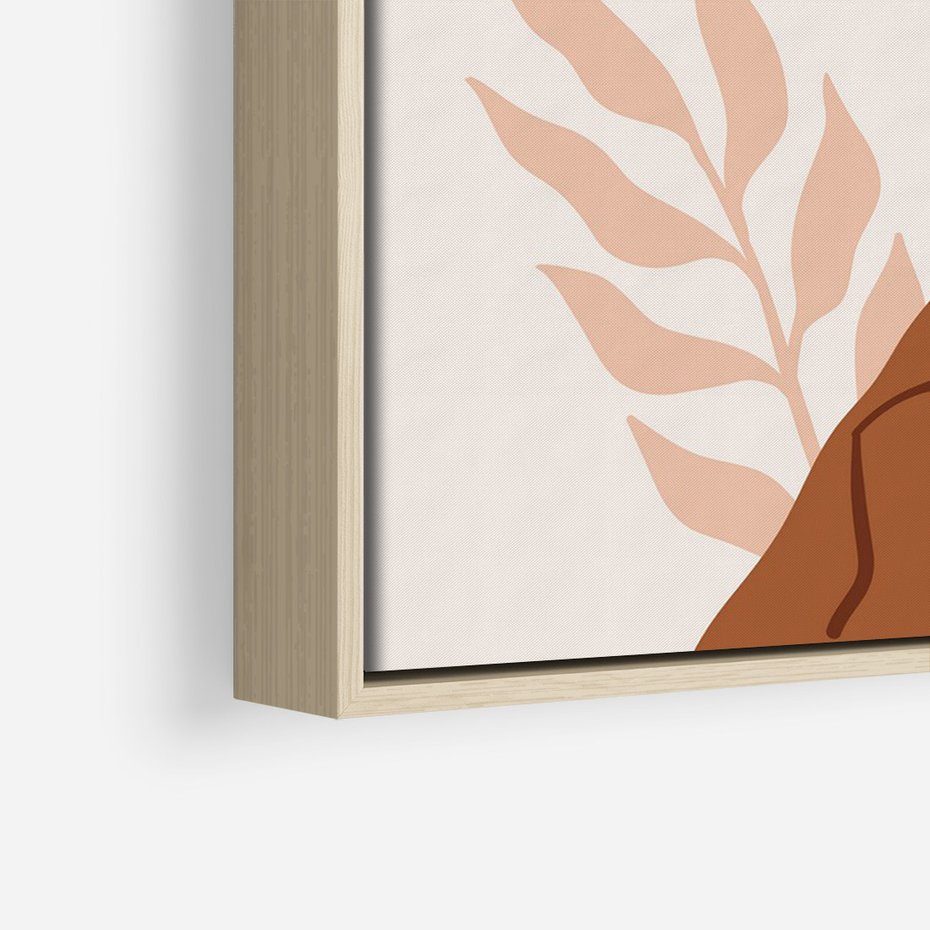 Obraz w ramie 70x100 - Kobieca Pasja - nowoczesny plakat, styl retro - rama drewno