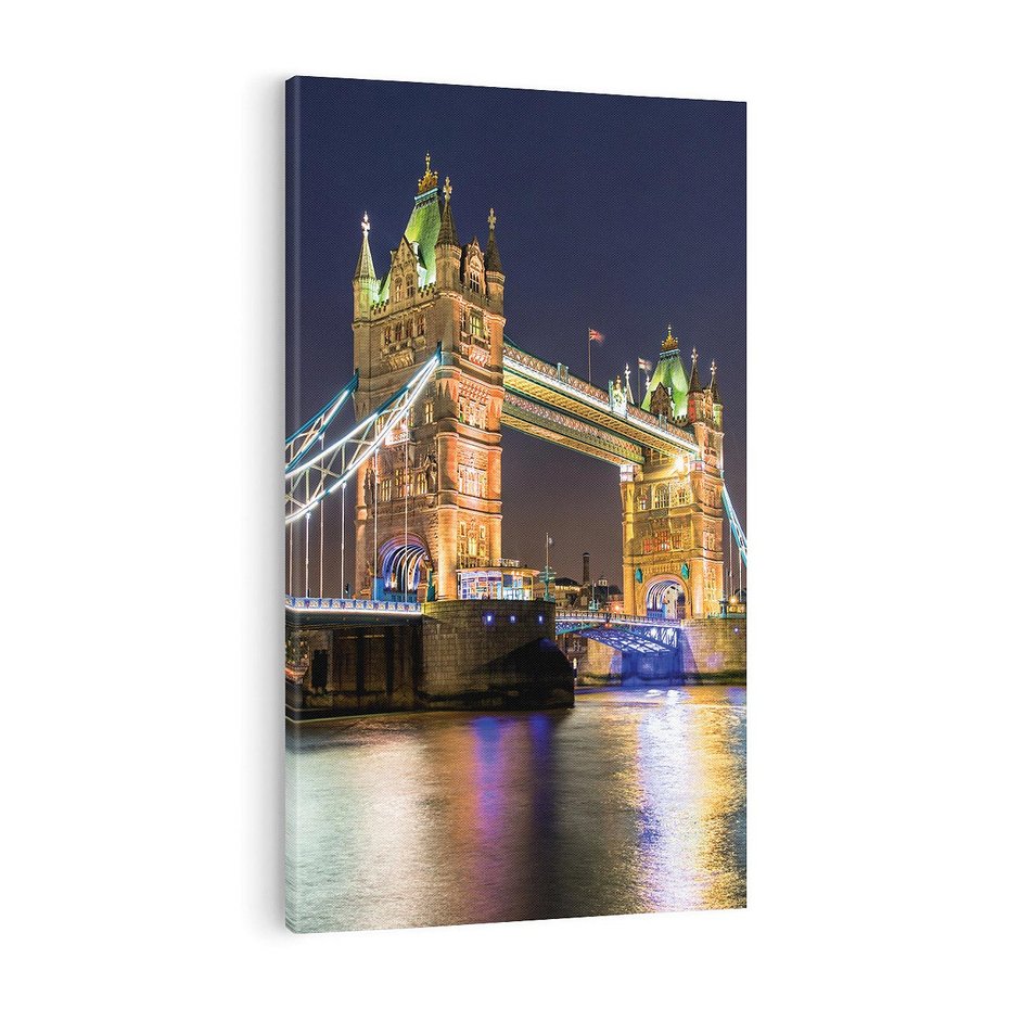 Obraz na płótnie 50x70 - Ikoniczny Tower Bridge - Most, Londyn